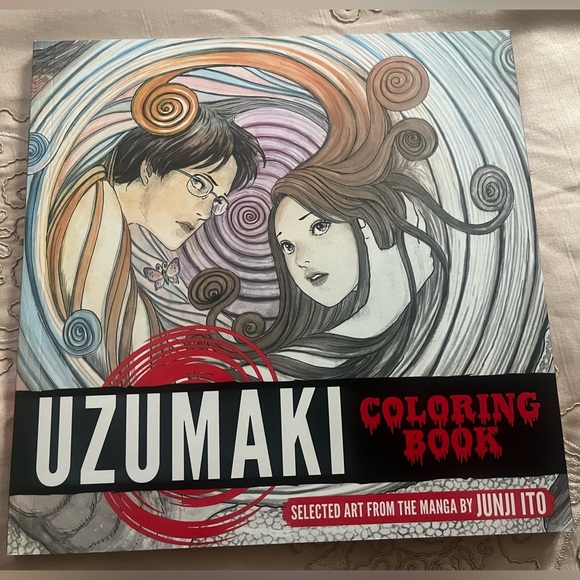 Uzumaki Coloring Book by Junji Ito. New - Picture 1 of 4
